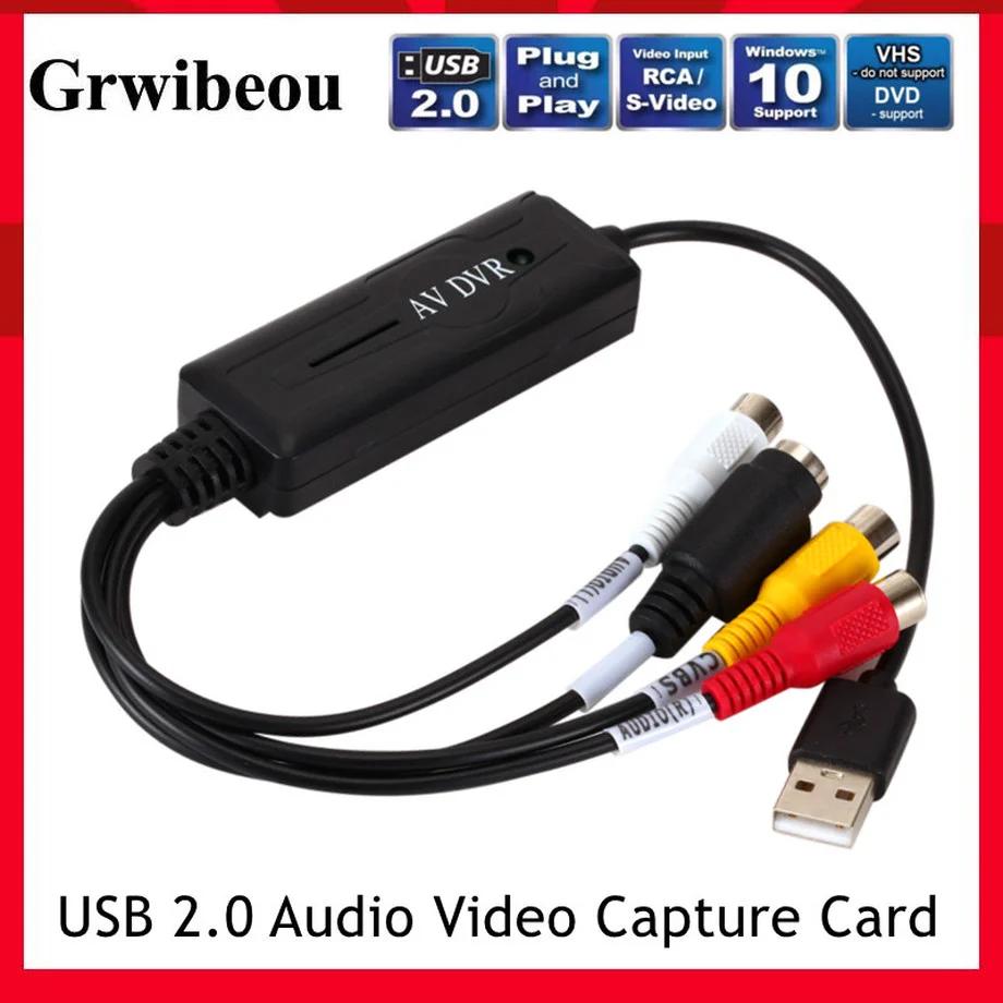 Grwibeou USB 2.0   ĸó ī,  ĸ , VHS-DVD  ĸó,  10, 7, 8, XP, ǰ